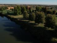 Aerial view of Riverfront Park